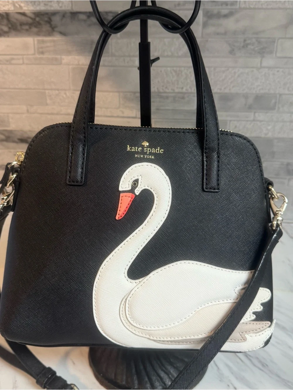 Kate Spade Swan Satchel 🖤🦢